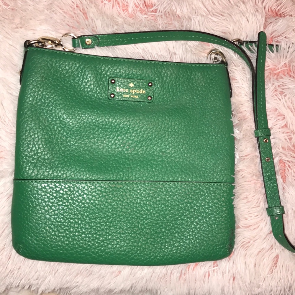 Green KATE SPADE Crossbody purse